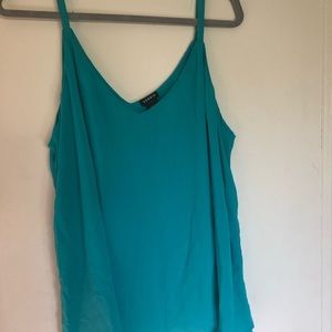 Torrid blue tank top size 2